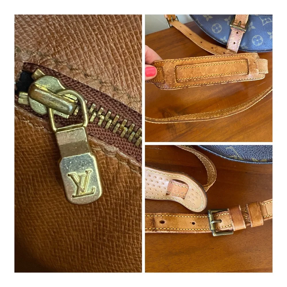 💗SOLD💗AUTHENTIC LOUIS VUITTON CHANTILLY GM CROSSBODY BAG - Picture 10 of 13